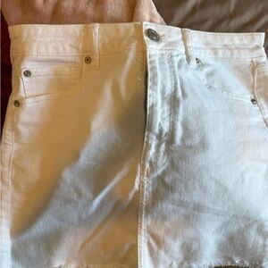 American Eagle Outfitters White Super Stretch Skirt